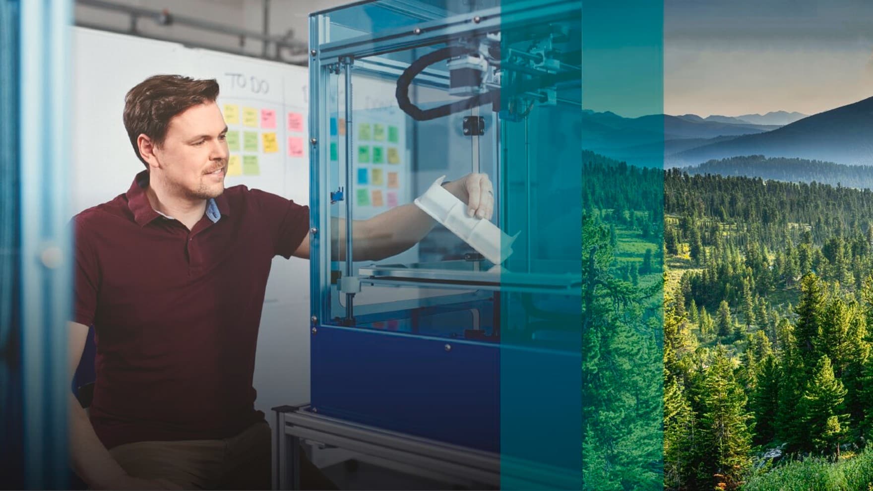 Ein Vaillant Handwerker prüft ein Vaillant Gerät auf Qualität.