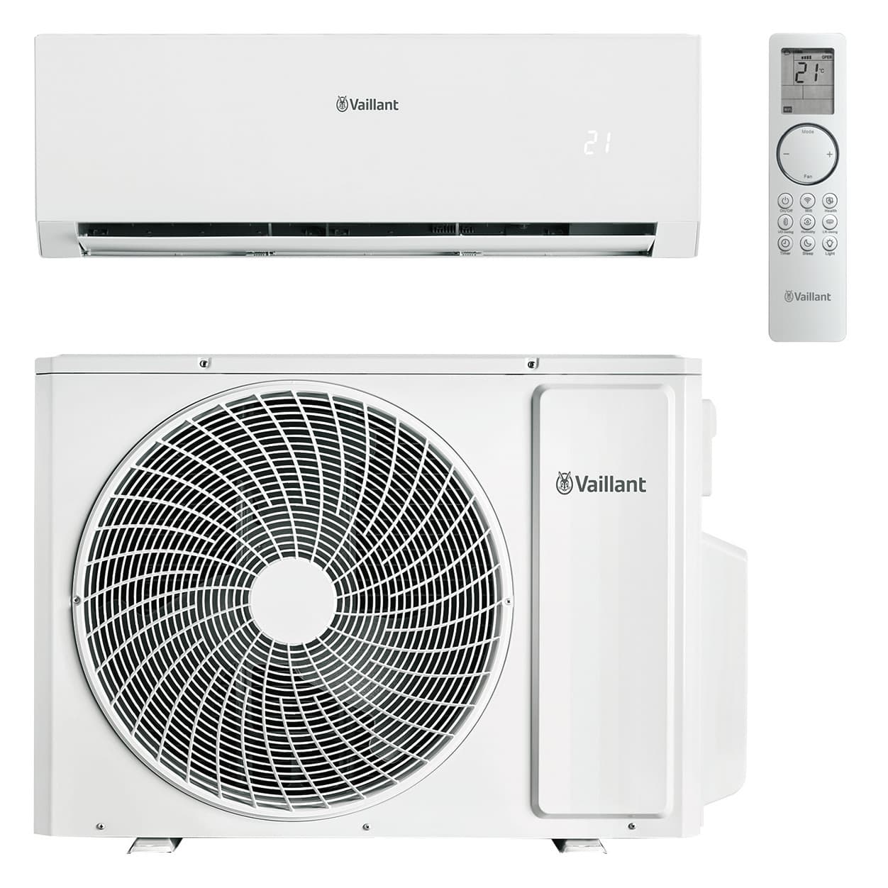 Das climaVAIR plus Monosplit-Set von Vaillant.