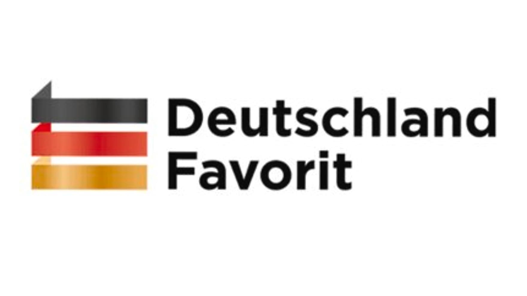 Logo „Deutschland Favorit" 2022