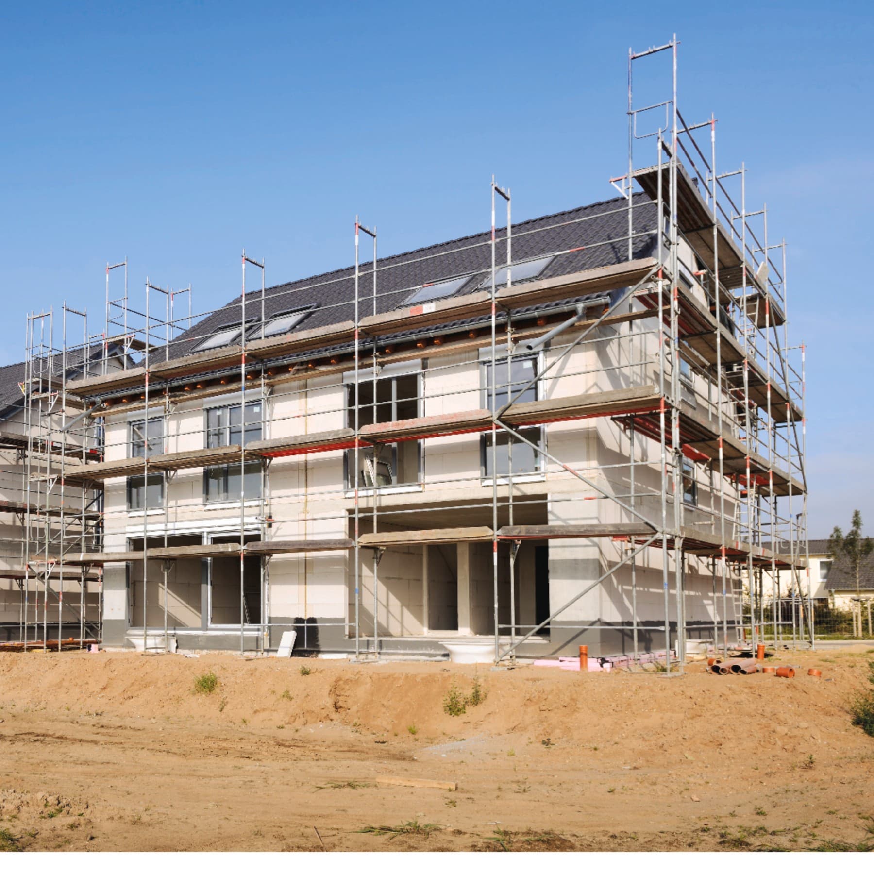 Außenansicht Mehrfamilienhaus