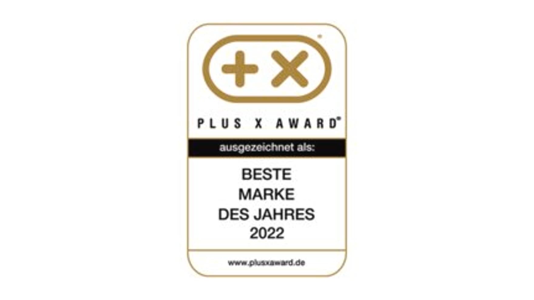 Logo Sonderauszeichnung des Plus X Award