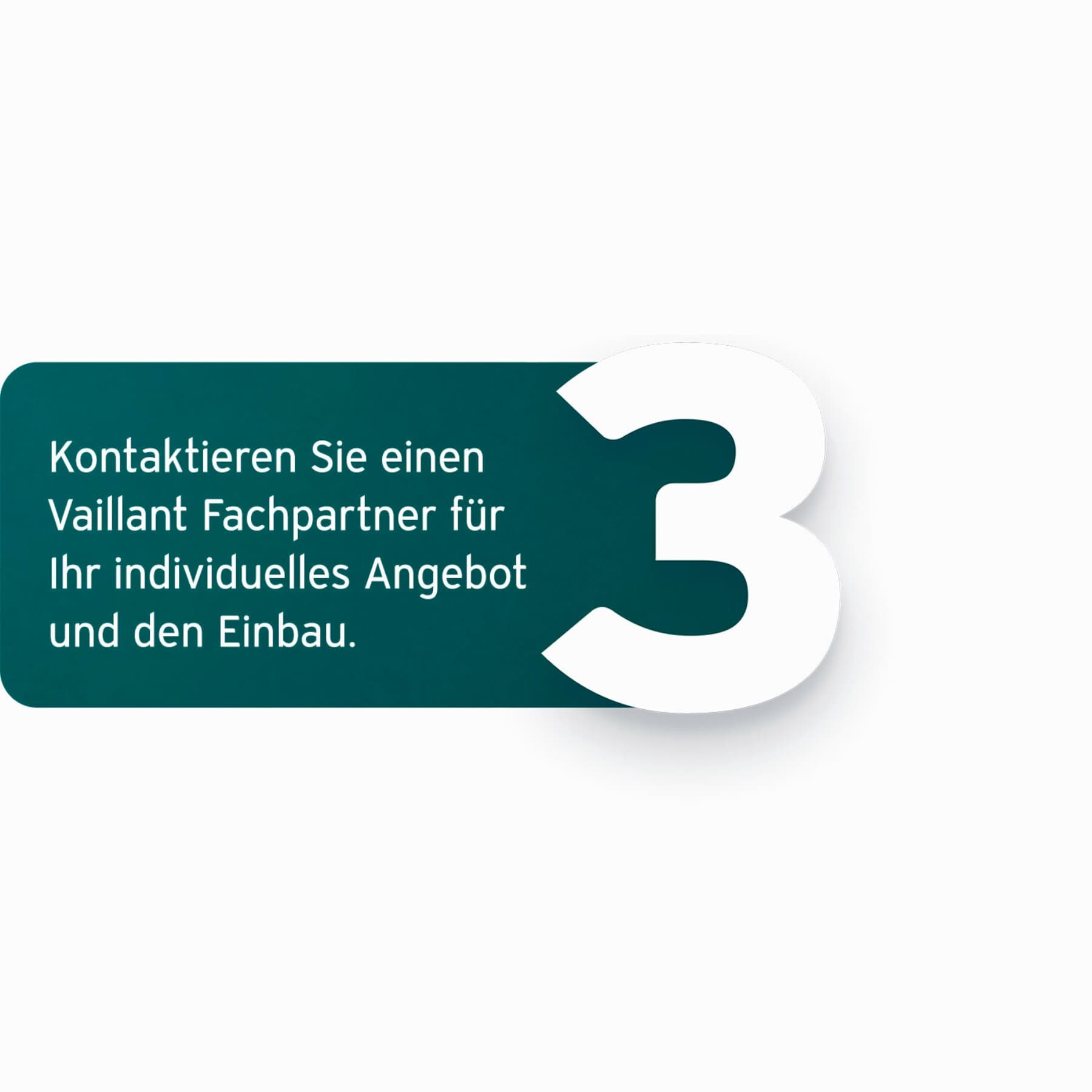 Eine Grafik, die Step 3 der Heizungsfindung anzeigt.